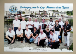 Groupe les Cap'Horniers de la Rance devant le port de Dinan en 2023